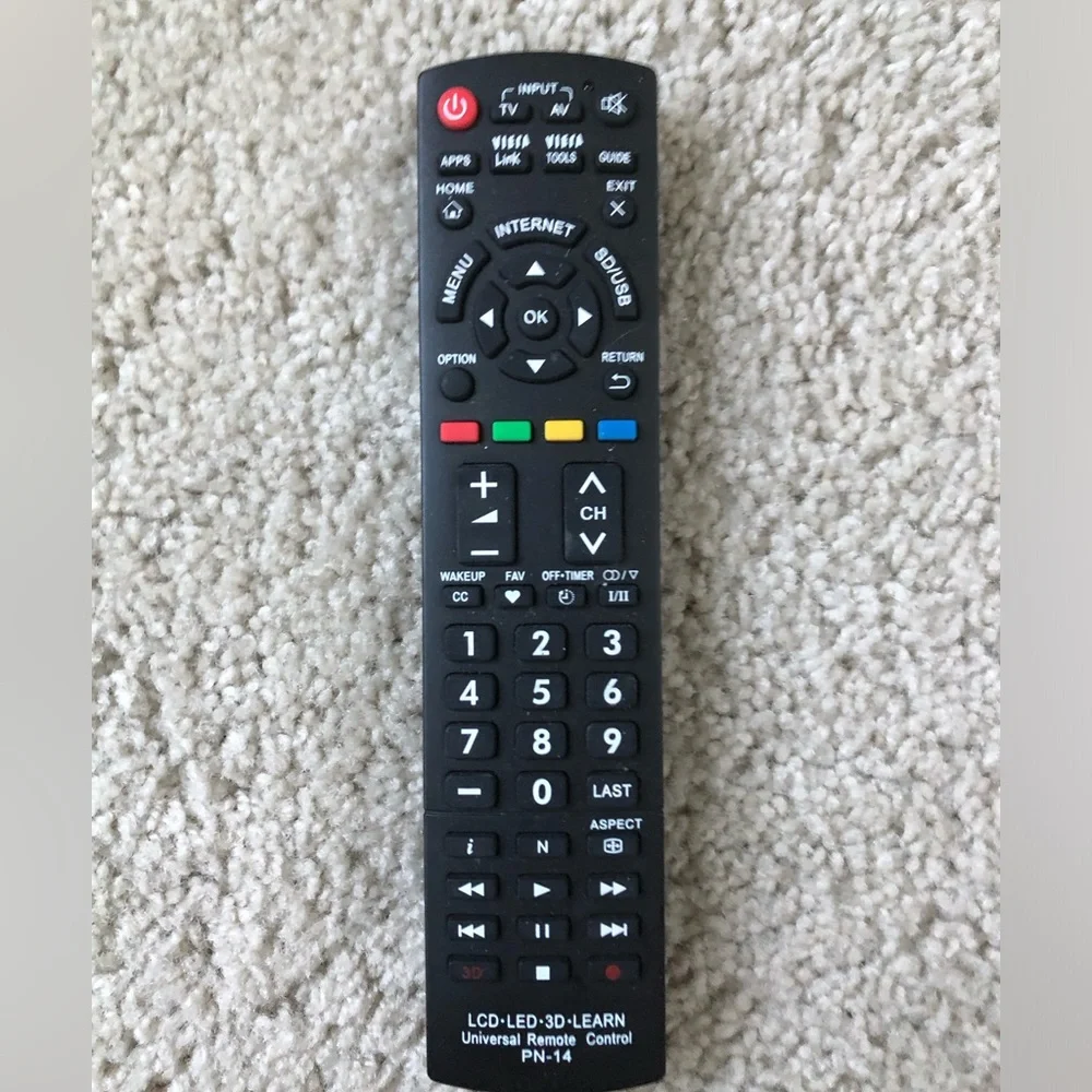 Replacement “Universal Remote Control” in Black
